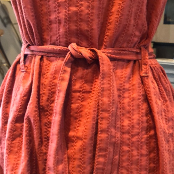 Generra Rust Terracotta Sun Dress S-M 8 - Picture 5 of 6